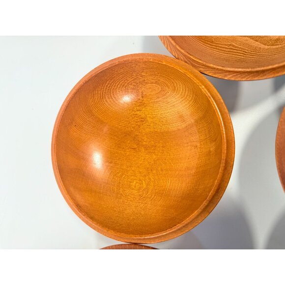 Teak Wood and Chrome Salad Bowl Set Hellerware Mid Century Vintage Retro Collect - Picture 8 of 16